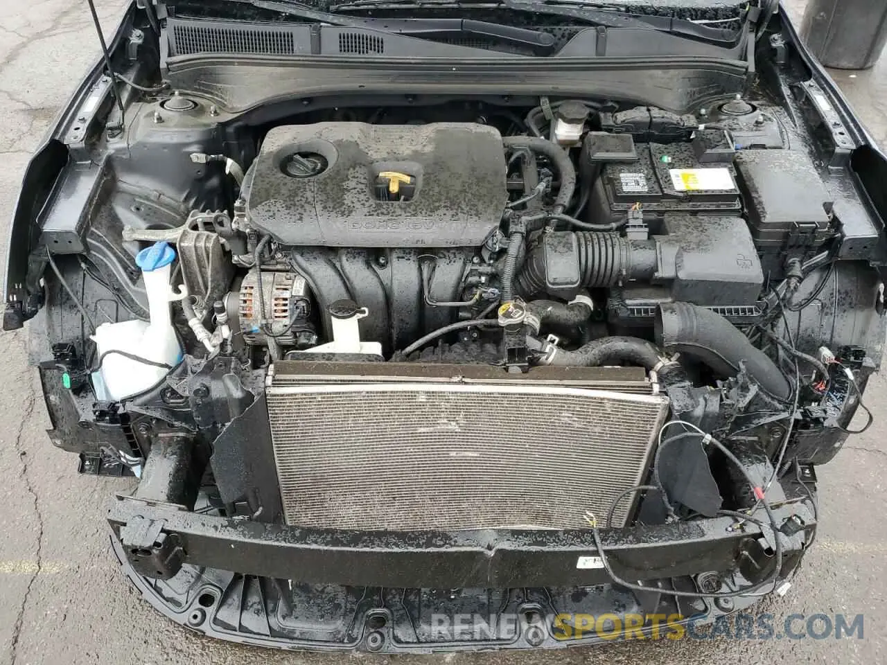 11 Photograph of a damaged car 3KPF24AD9ME273674 KIA FORTE 2021
