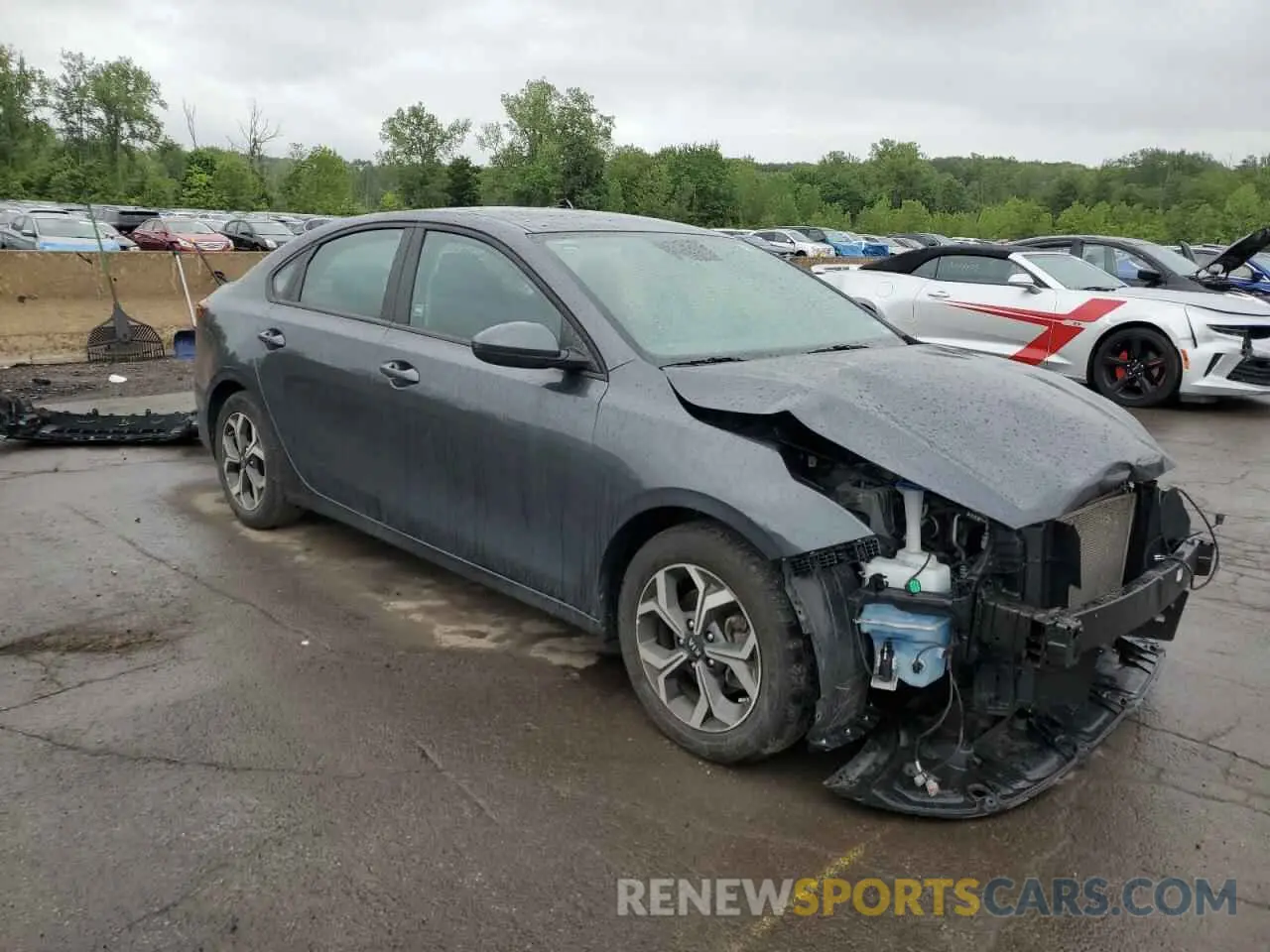 4 Photograph of a damaged car 3KPF24AD9ME273674 KIA FORTE 2021