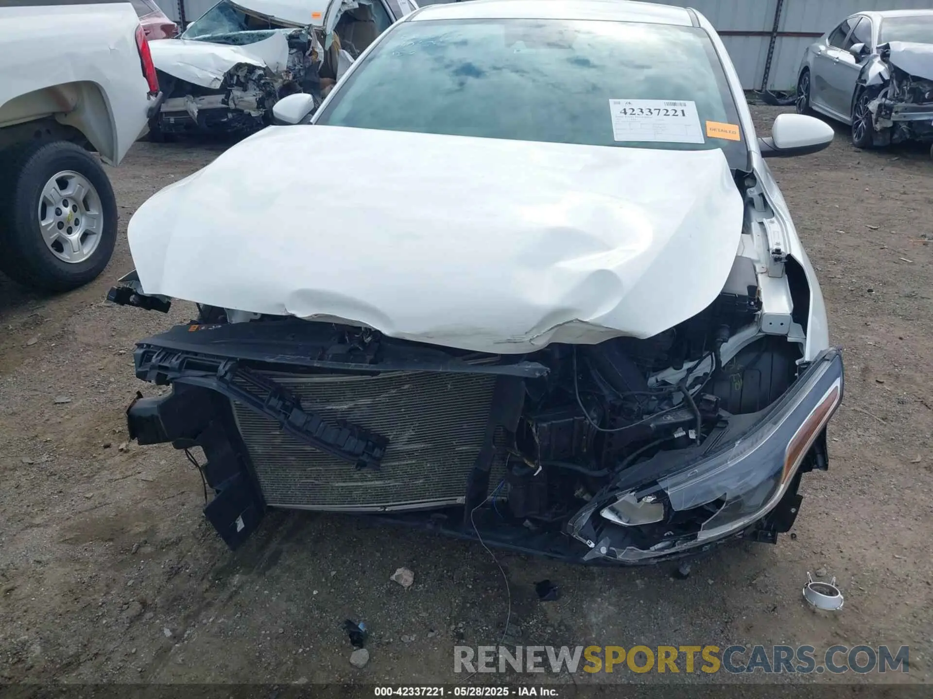 6 Photograph of a damaged car 3KPF24AD9ME291379 KIA FORTE 2021