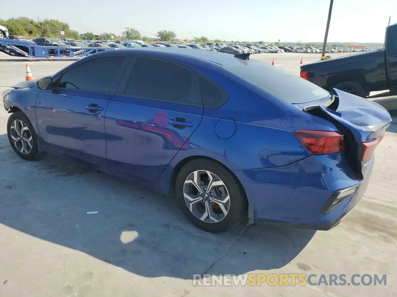 2 Photograph of a damaged car 3KPF24AD9ME298705 KIA FORTE 2021