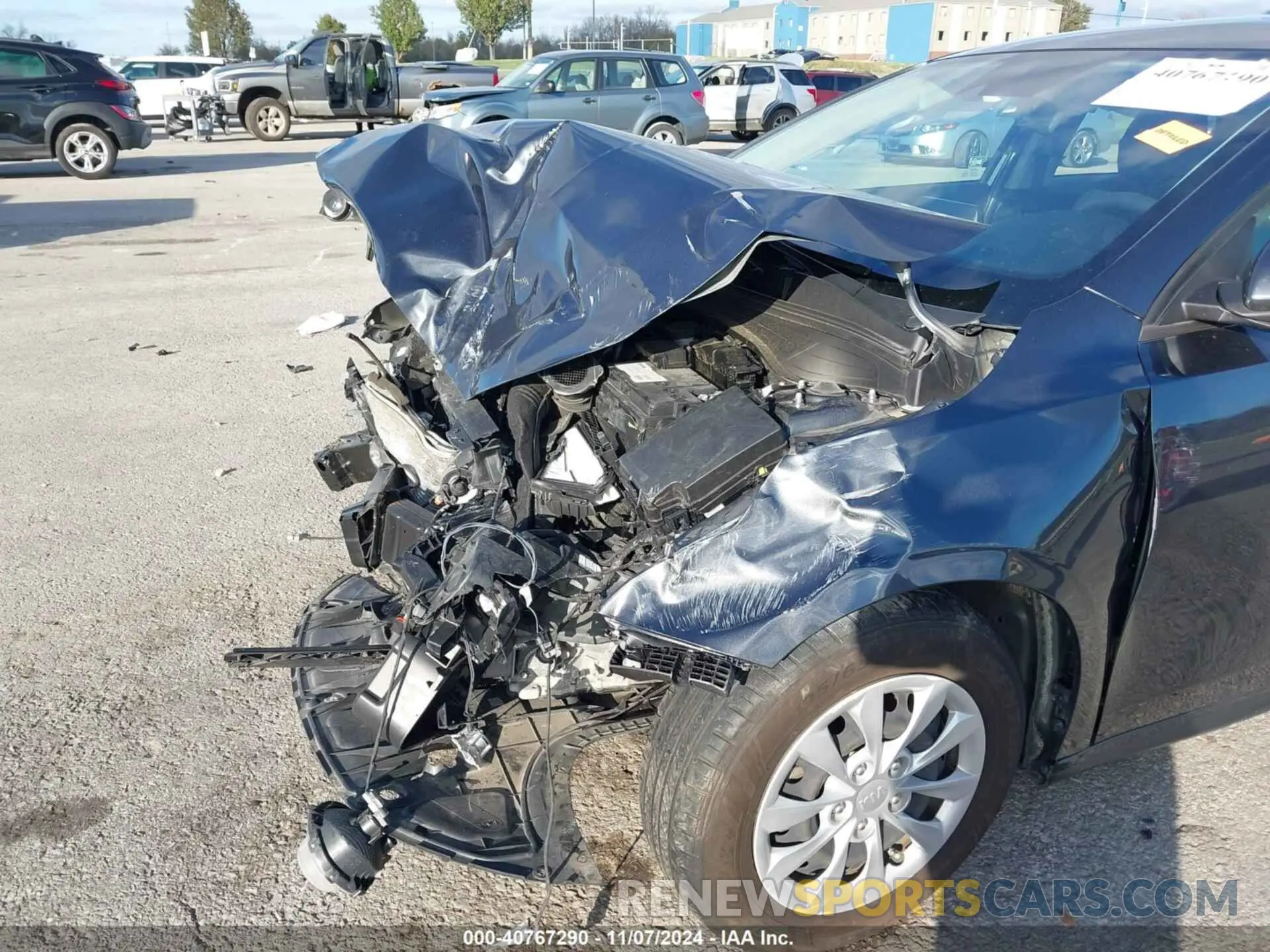 6 Photograph of a damaged car 3KPF24AD9ME301716 KIA FORTE 2021