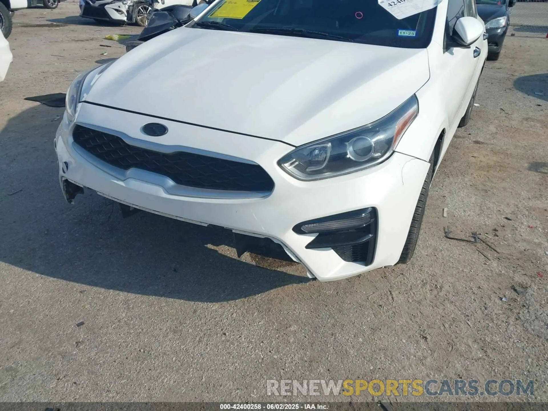 6 Photograph of a damaged car 3KPF24AD9ME304082 KIA FORTE 2021