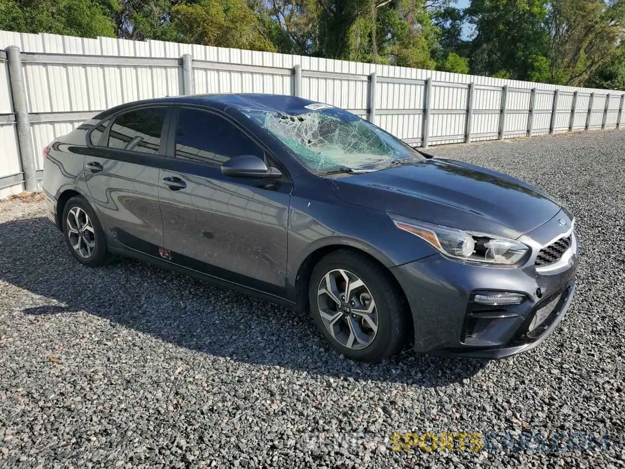 4 Photograph of a damaged car 3KPF24AD9ME305247 KIA FORTE 2021