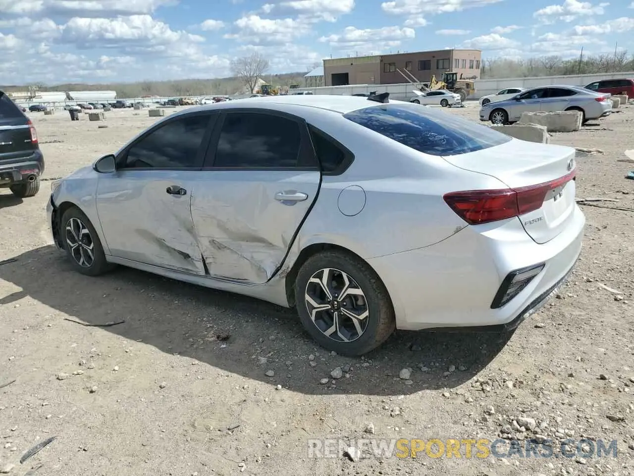 2 Photograph of a damaged car 3KPF24AD9ME314921 KIA FORTE 2021