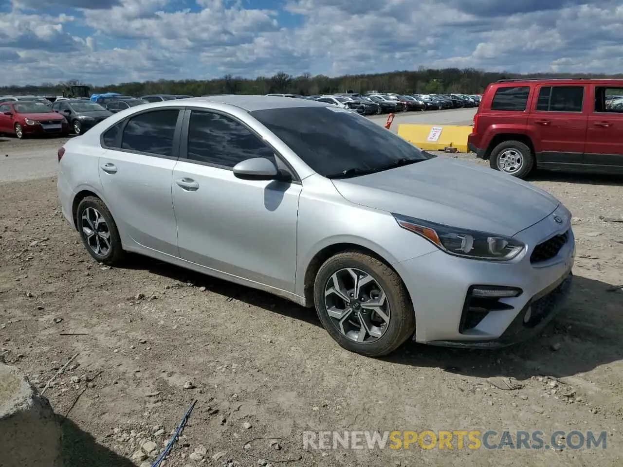 4 Photograph of a damaged car 3KPF24AD9ME314921 KIA FORTE 2021