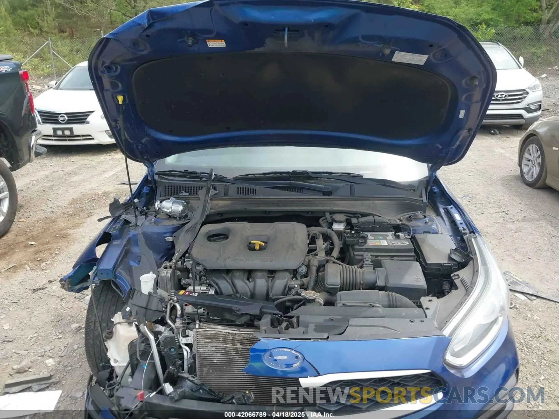 10 Photograph of a damaged car 3KPF24AD9ME320220 KIA FORTE 2021