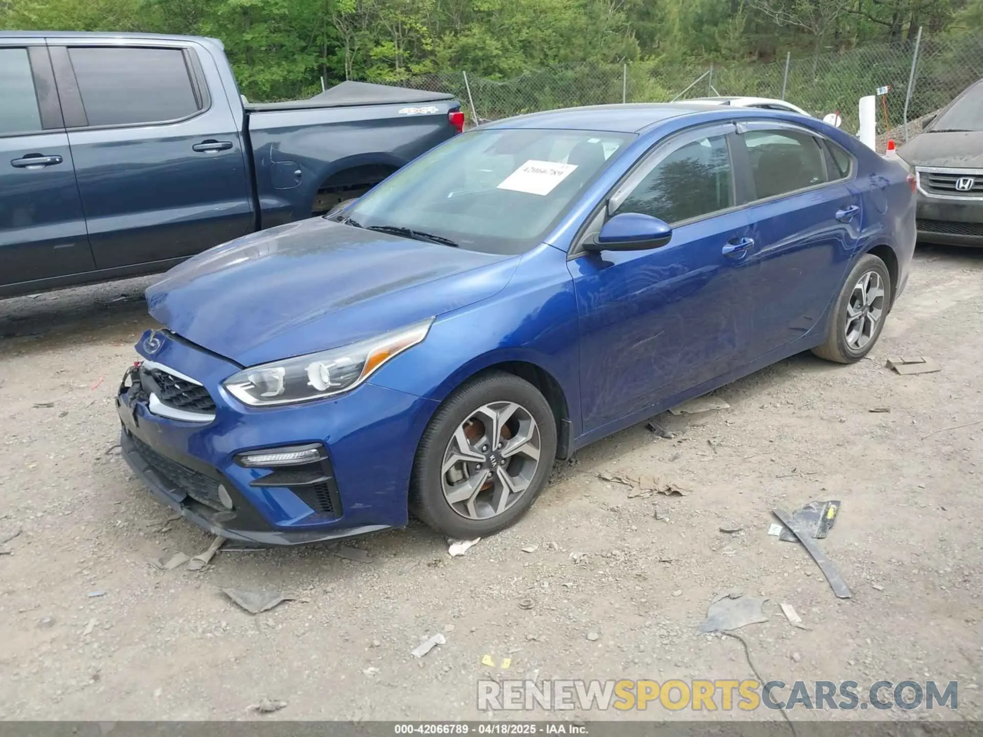 2 Photograph of a damaged car 3KPF24AD9ME320220 KIA FORTE 2021
