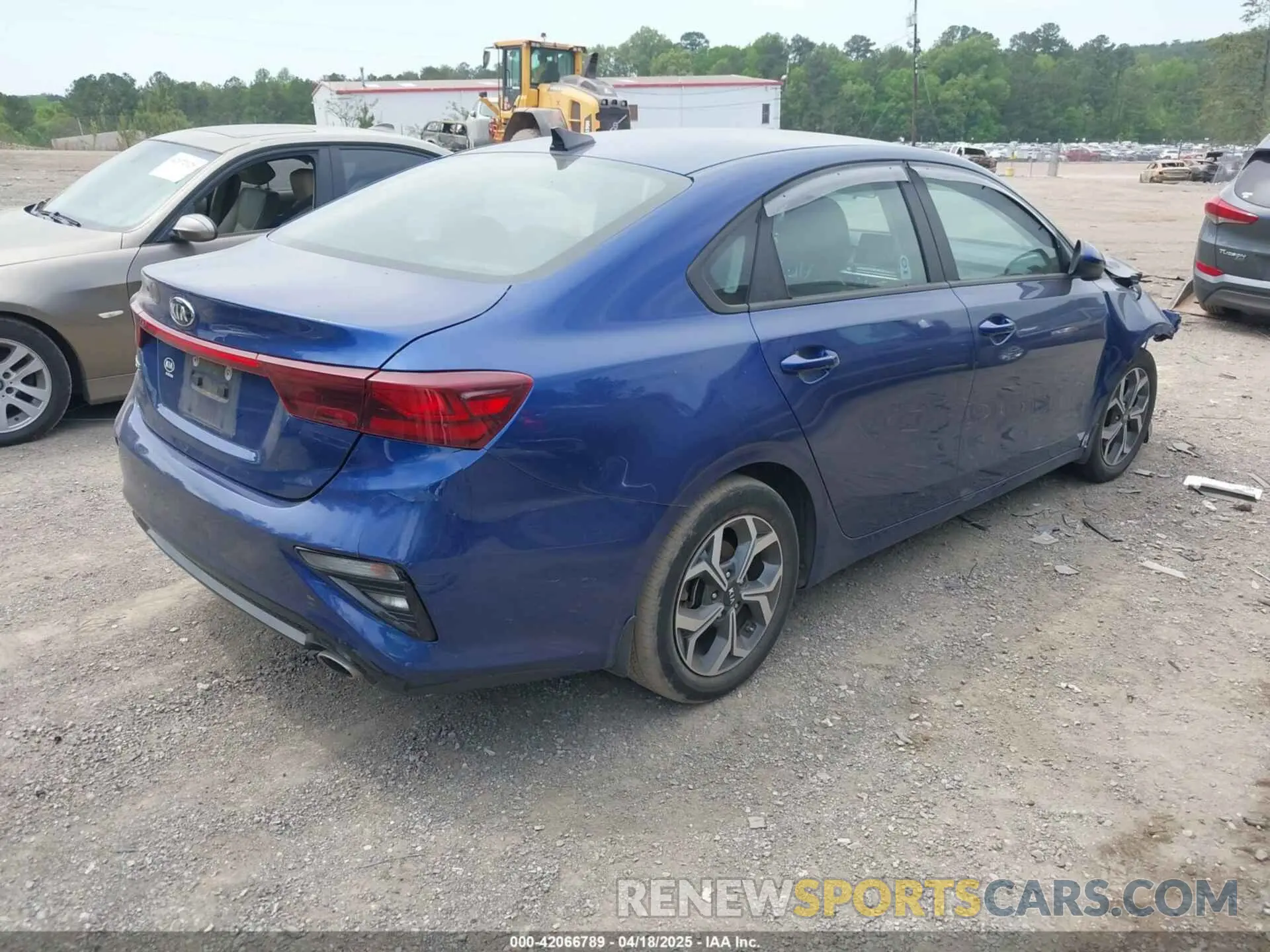 4 Photograph of a damaged car 3KPF24AD9ME320220 KIA FORTE 2021