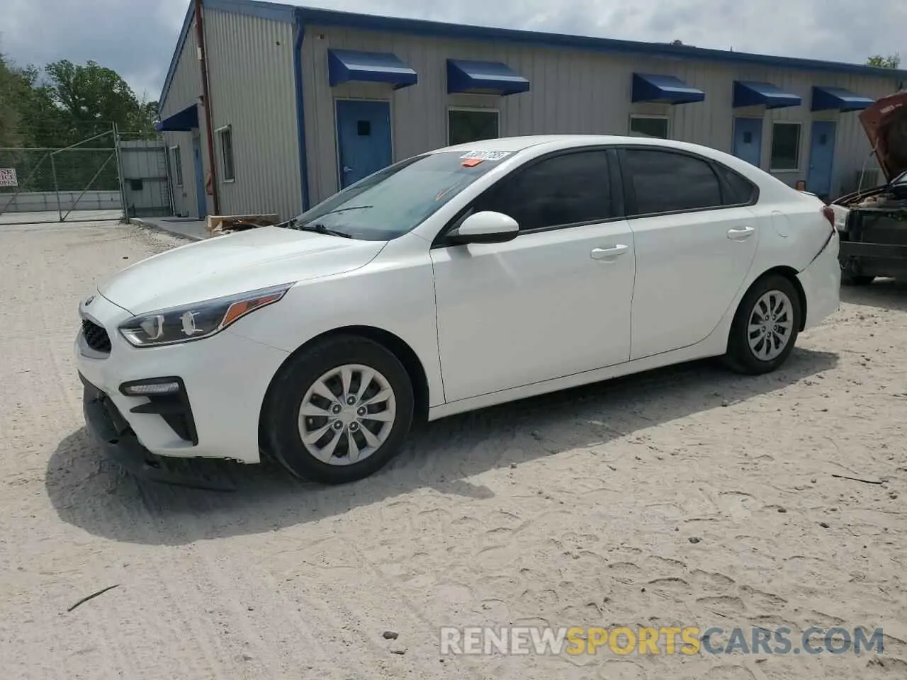 1 Photograph of a damaged car 3KPF24AD9ME323229 KIA FORTE 2021