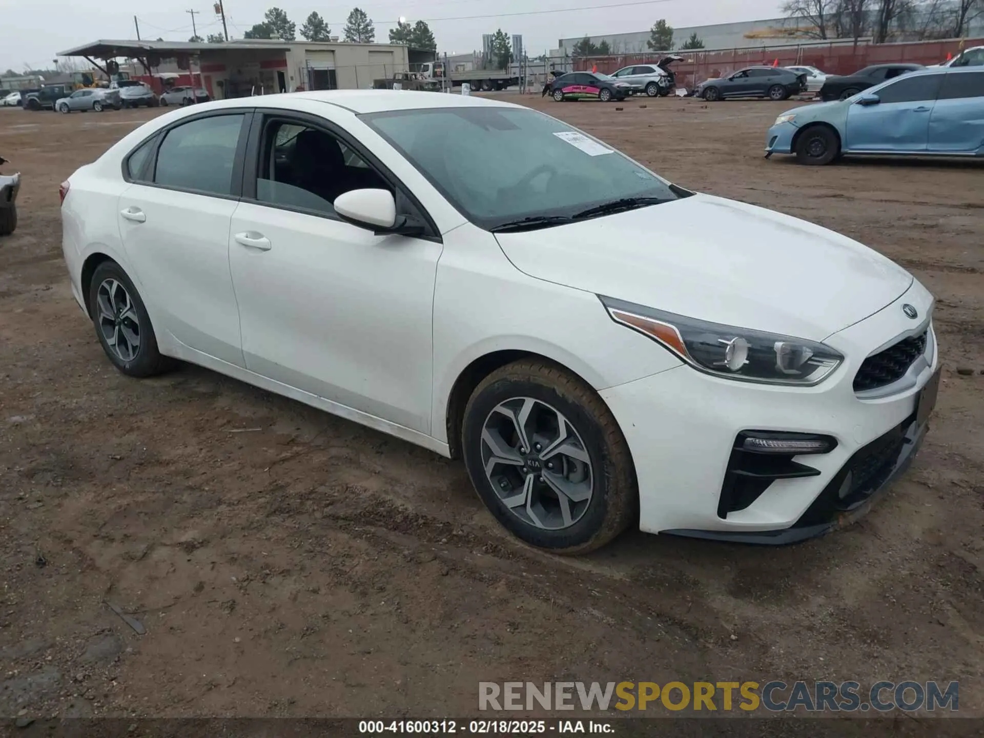 1 Photograph of a damaged car 3KPF24AD9ME329578 KIA FORTE 2021