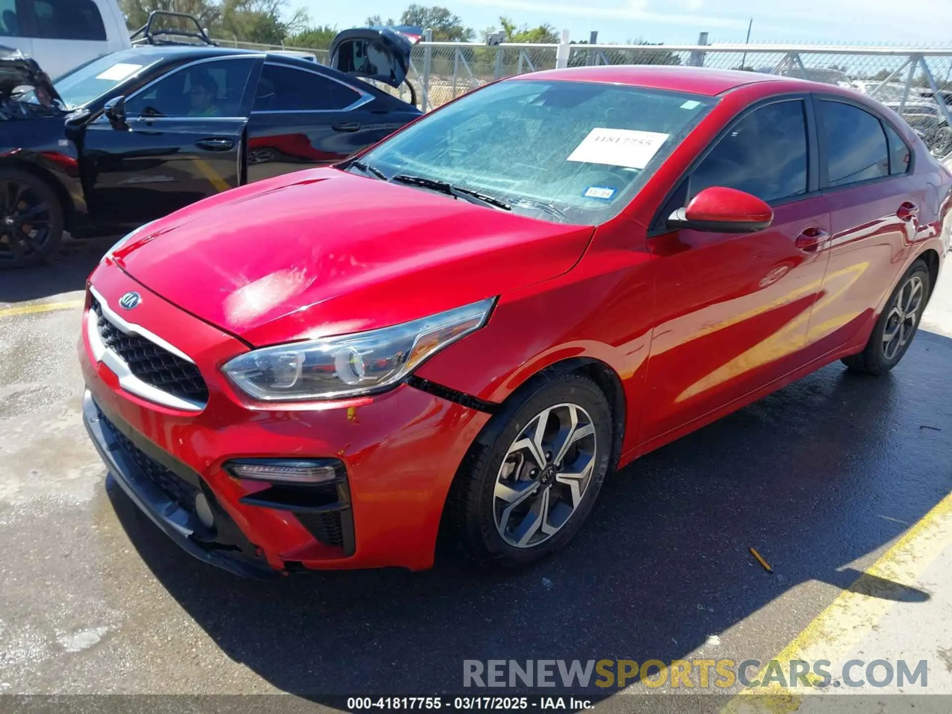 2 Photograph of a damaged car 3KPF24AD9ME330665 KIA FORTE 2021