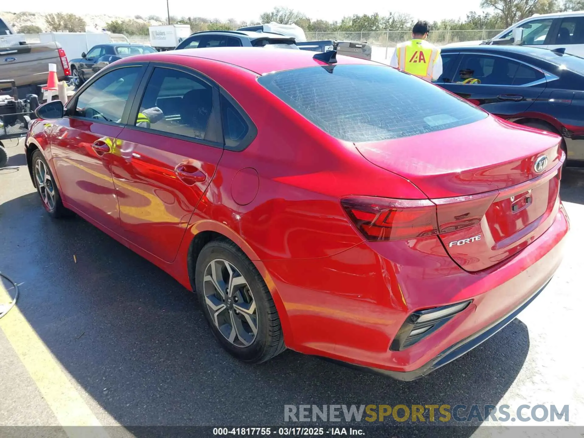 3 Photograph of a damaged car 3KPF24AD9ME330665 KIA FORTE 2021