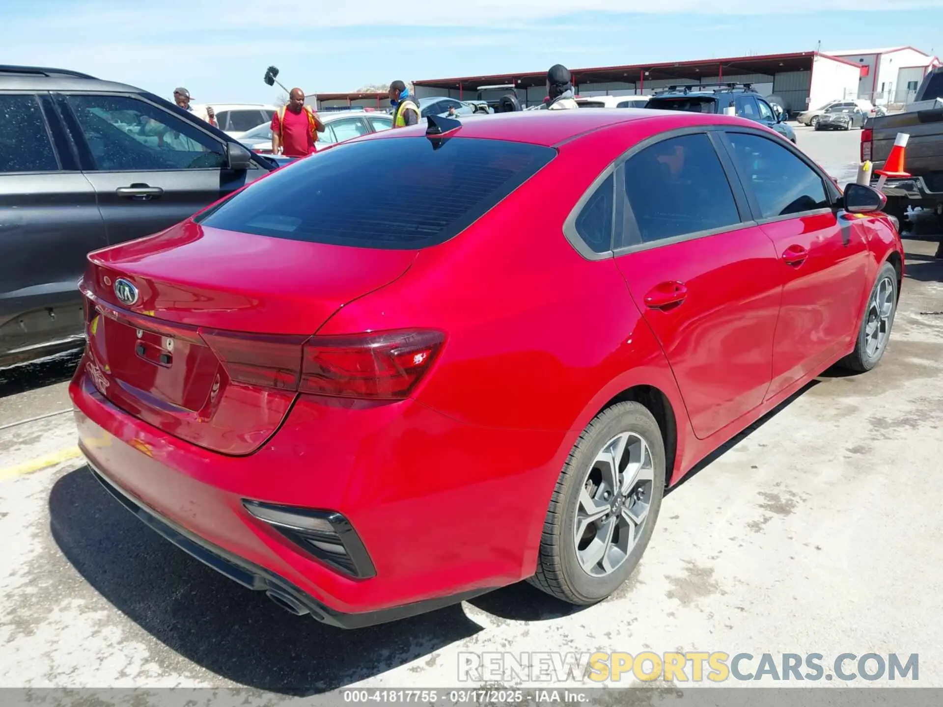 4 Photograph of a damaged car 3KPF24AD9ME330665 KIA FORTE 2021