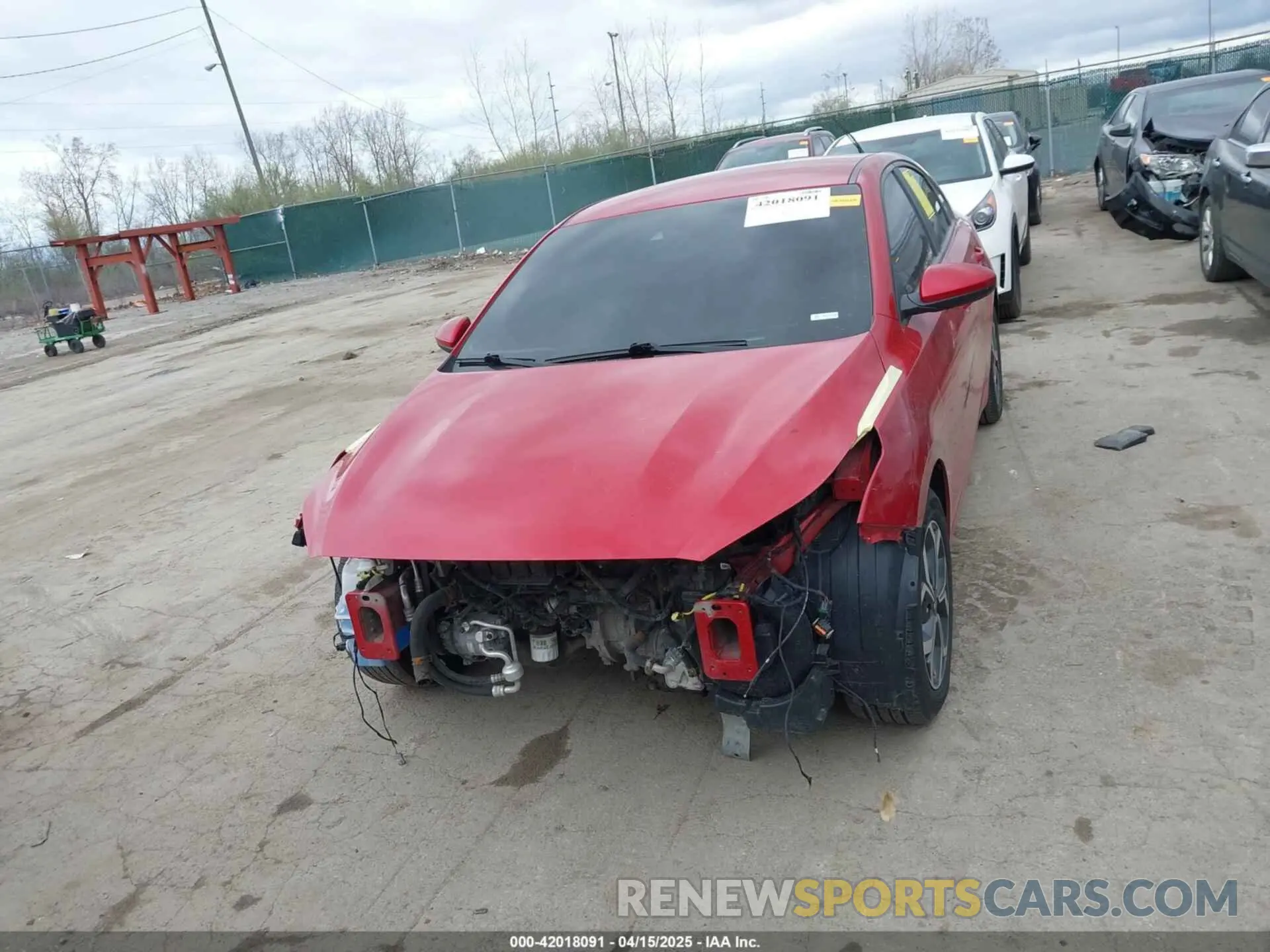 13 Photograph of a damaged car 3KPF24AD9ME338197 KIA FORTE 2021