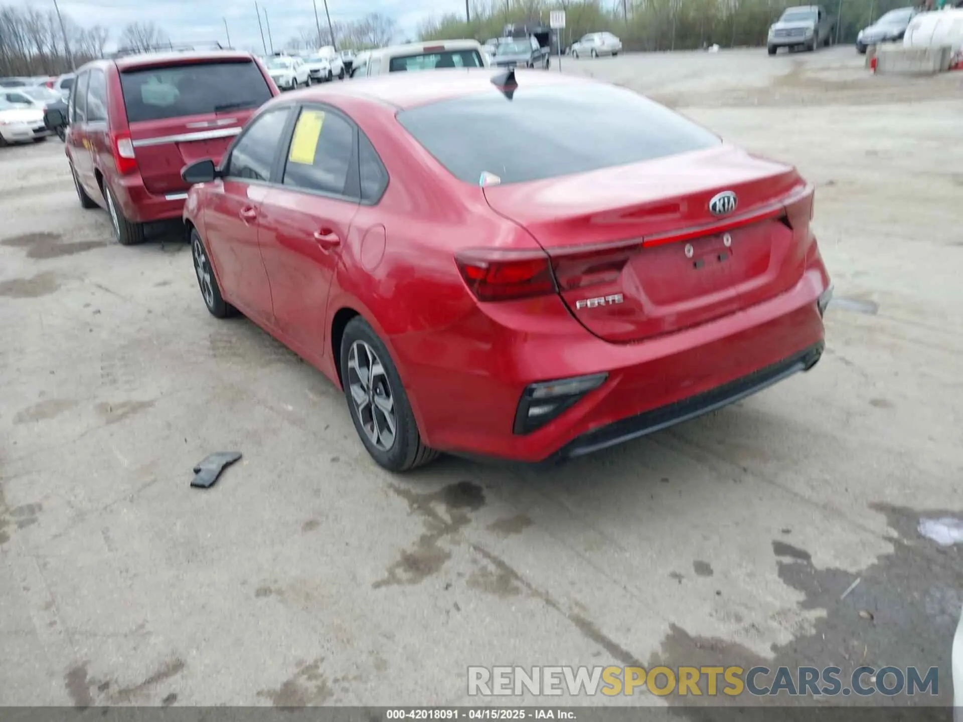 3 Photograph of a damaged car 3KPF24AD9ME338197 KIA FORTE 2021