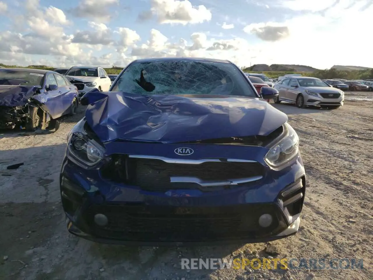 5 Photograph of a damaged car 3KPF24AD9ME341360 KIA FORTE 2021