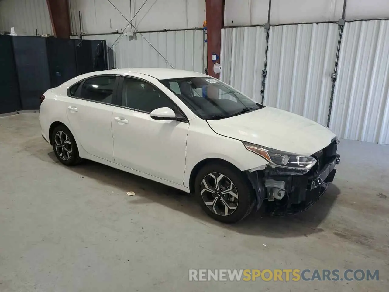 4 Photograph of a damaged car 3KPF24AD9ME348860 KIA FORTE 2021