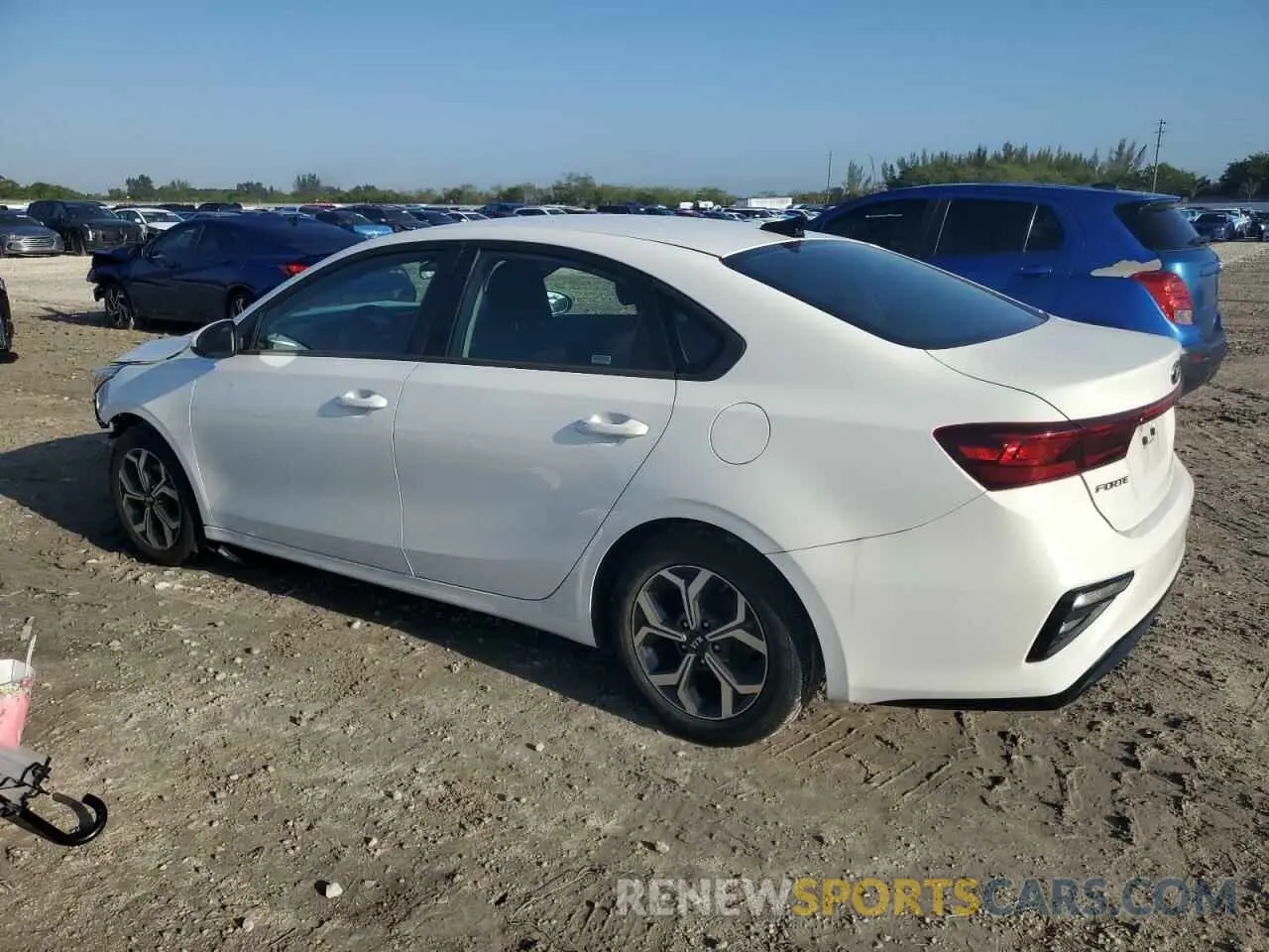 2 Photograph of a damaged car 3KPF24AD9ME349202 KIA FORTE 2021