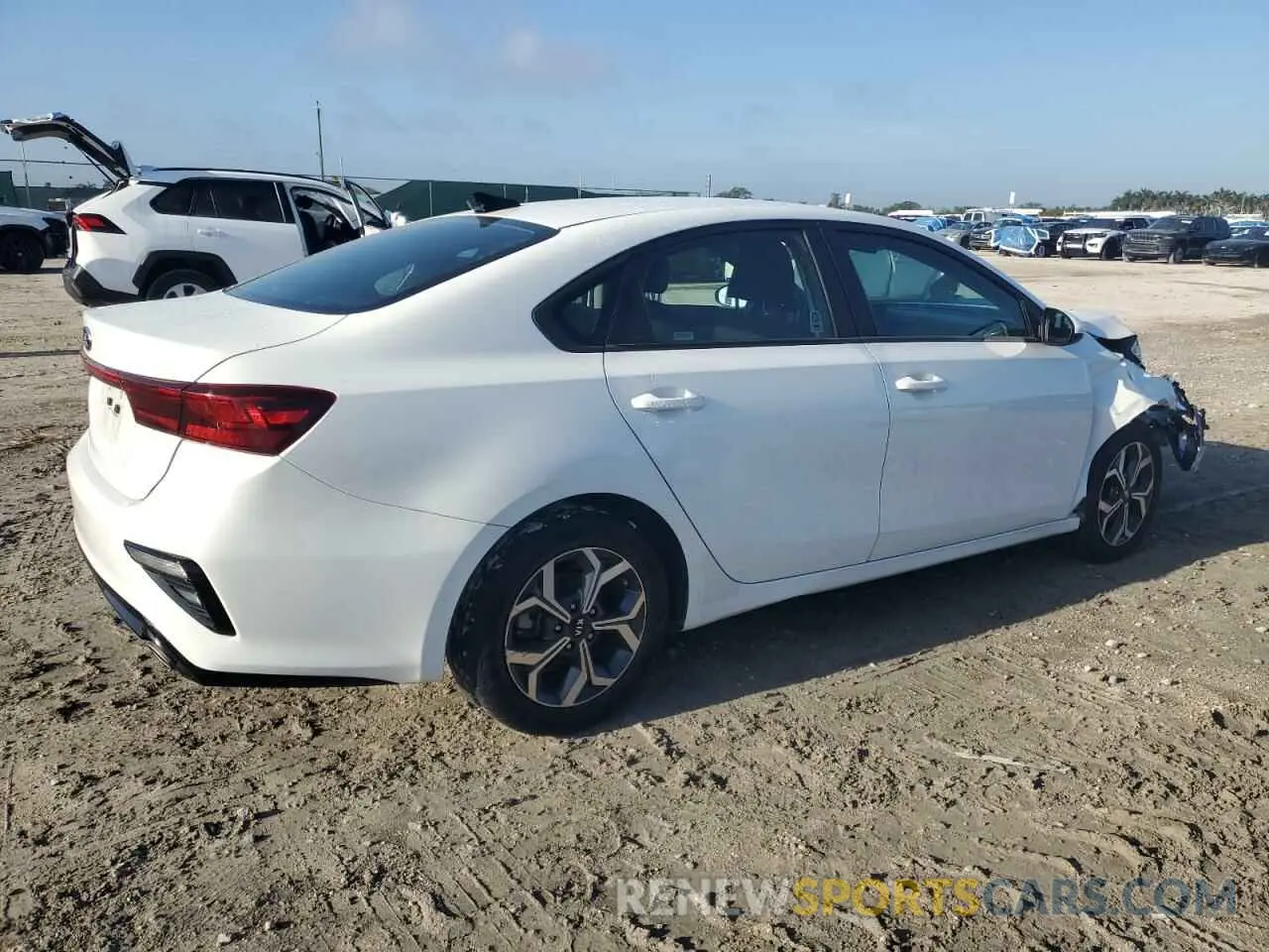 3 Photograph of a damaged car 3KPF24AD9ME349202 KIA FORTE 2021