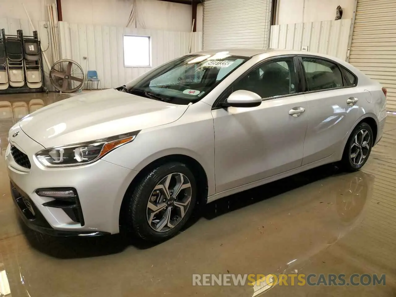 1 Photograph of a damaged car 3KPF24AD9ME349670 KIA FORTE 2021