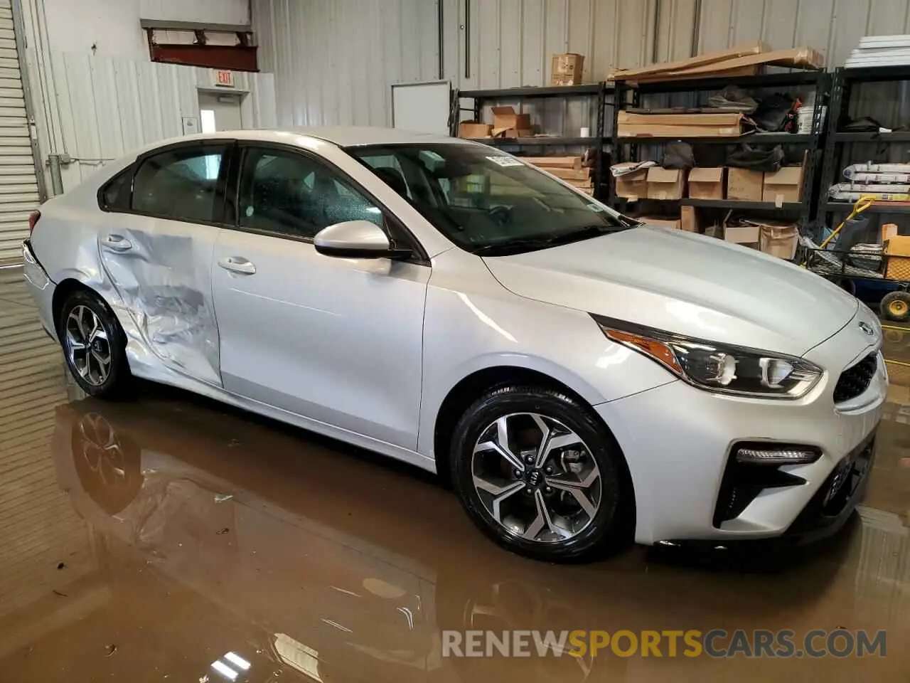 4 Photograph of a damaged car 3KPF24AD9ME349670 KIA FORTE 2021