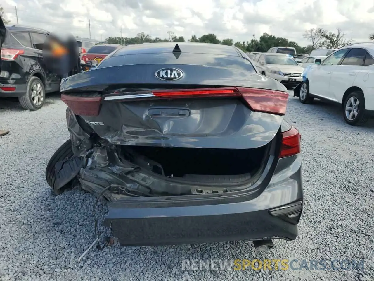 6 Photograph of a damaged car 3KPF24AD9ME357476 KIA FORTE 2021