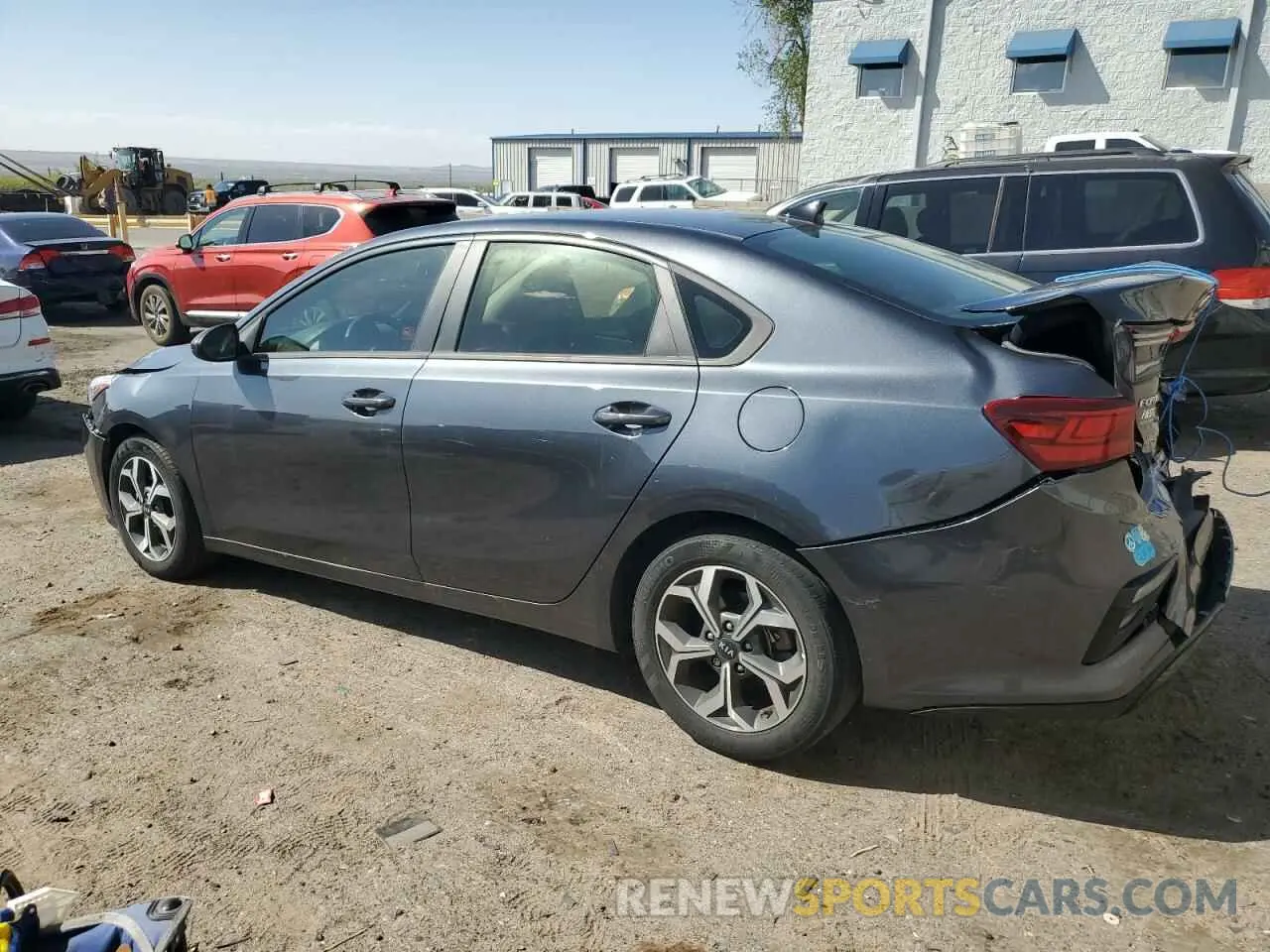 2 Photograph of a damaged car 3KPF24AD9ME363648 KIA FORTE 2021