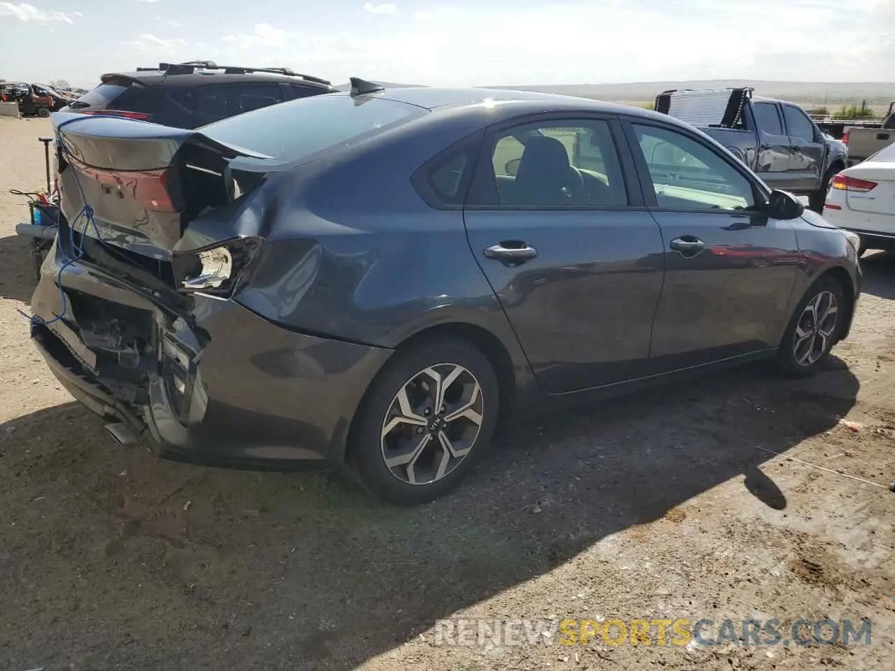 3 Photograph of a damaged car 3KPF24AD9ME363648 KIA FORTE 2021