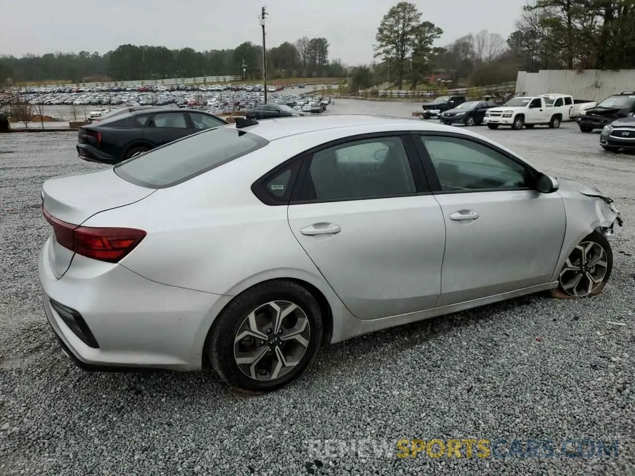 3 Photograph of a damaged car 3KPF24AD9ME363861 KIA FORTE 2021