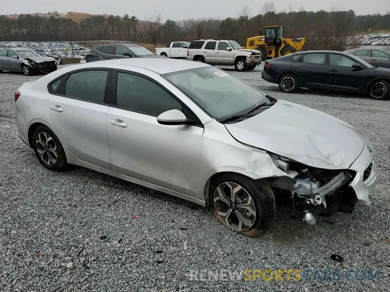 4 Photograph of a damaged car 3KPF24AD9ME363861 KIA FORTE 2021