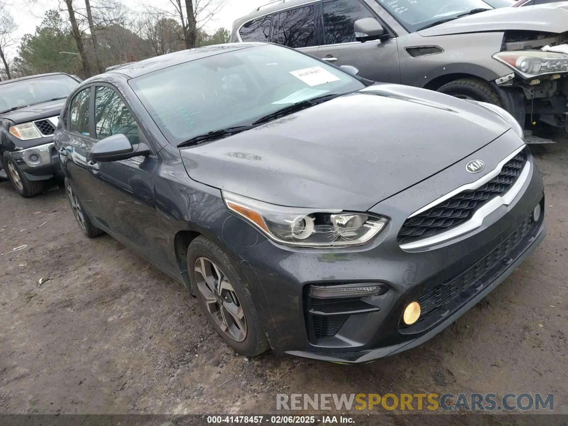 1 Photograph of a damaged car 3KPF24AD9ME365769 KIA FORTE 2021