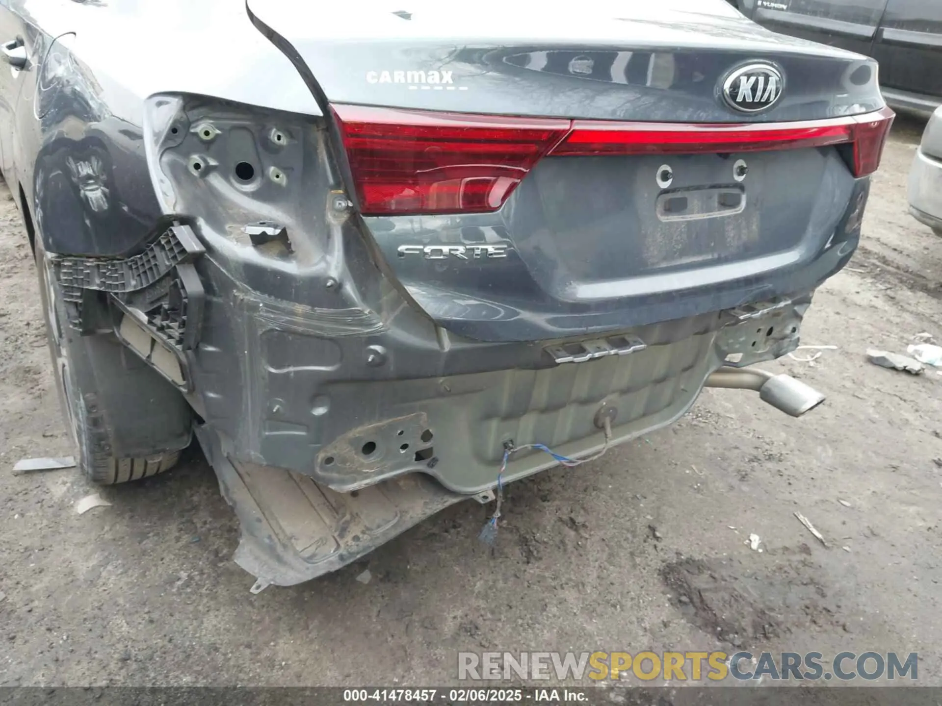 6 Photograph of a damaged car 3KPF24AD9ME365769 KIA FORTE 2021