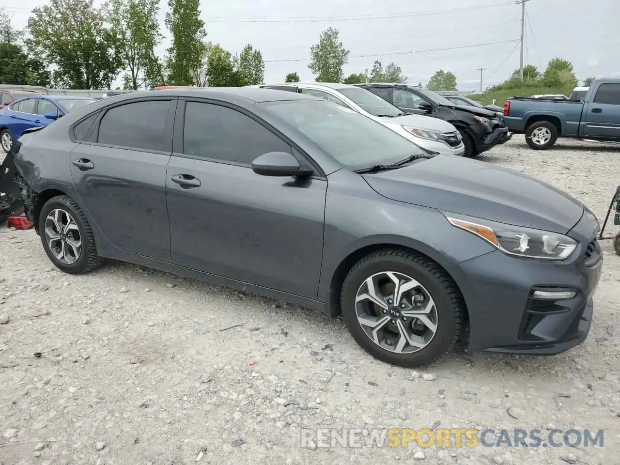 4 Photograph of a damaged car 3KPF24AD9ME375959 KIA FORTE 2021