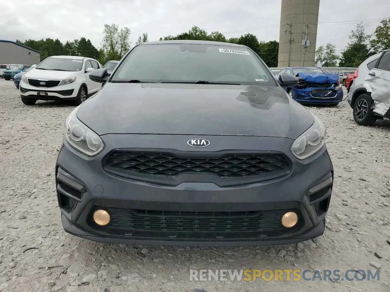 5 Photograph of a damaged car 3KPF24AD9ME375959 KIA FORTE 2021