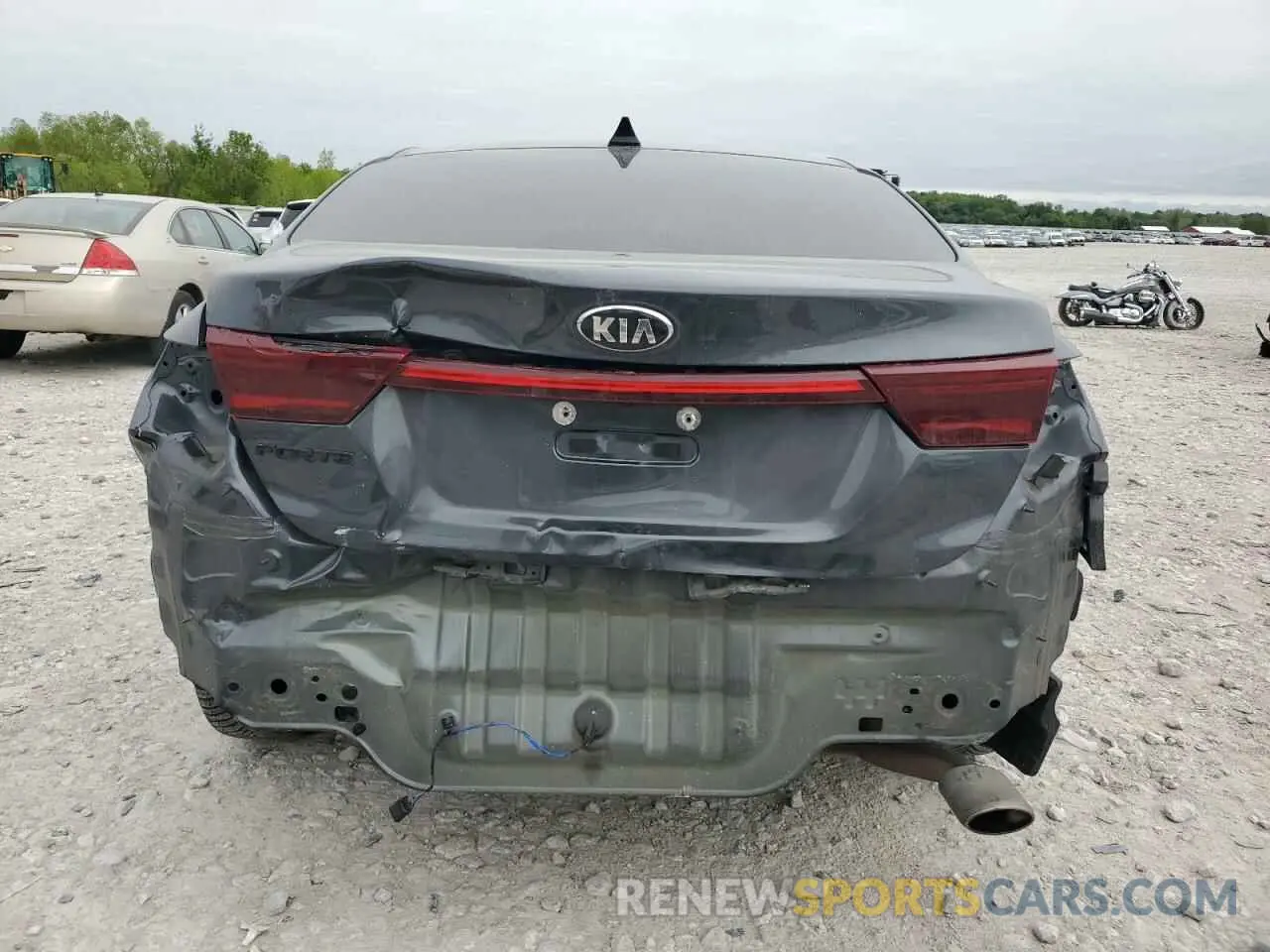 6 Photograph of a damaged car 3KPF24AD9ME375959 KIA FORTE 2021