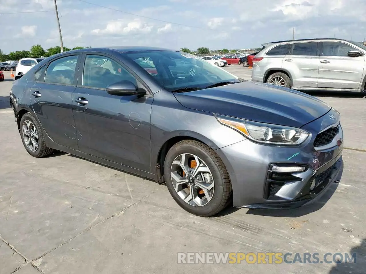 4 Photograph of a damaged car 3KPF24AD9ME376318 KIA FORTE 2021