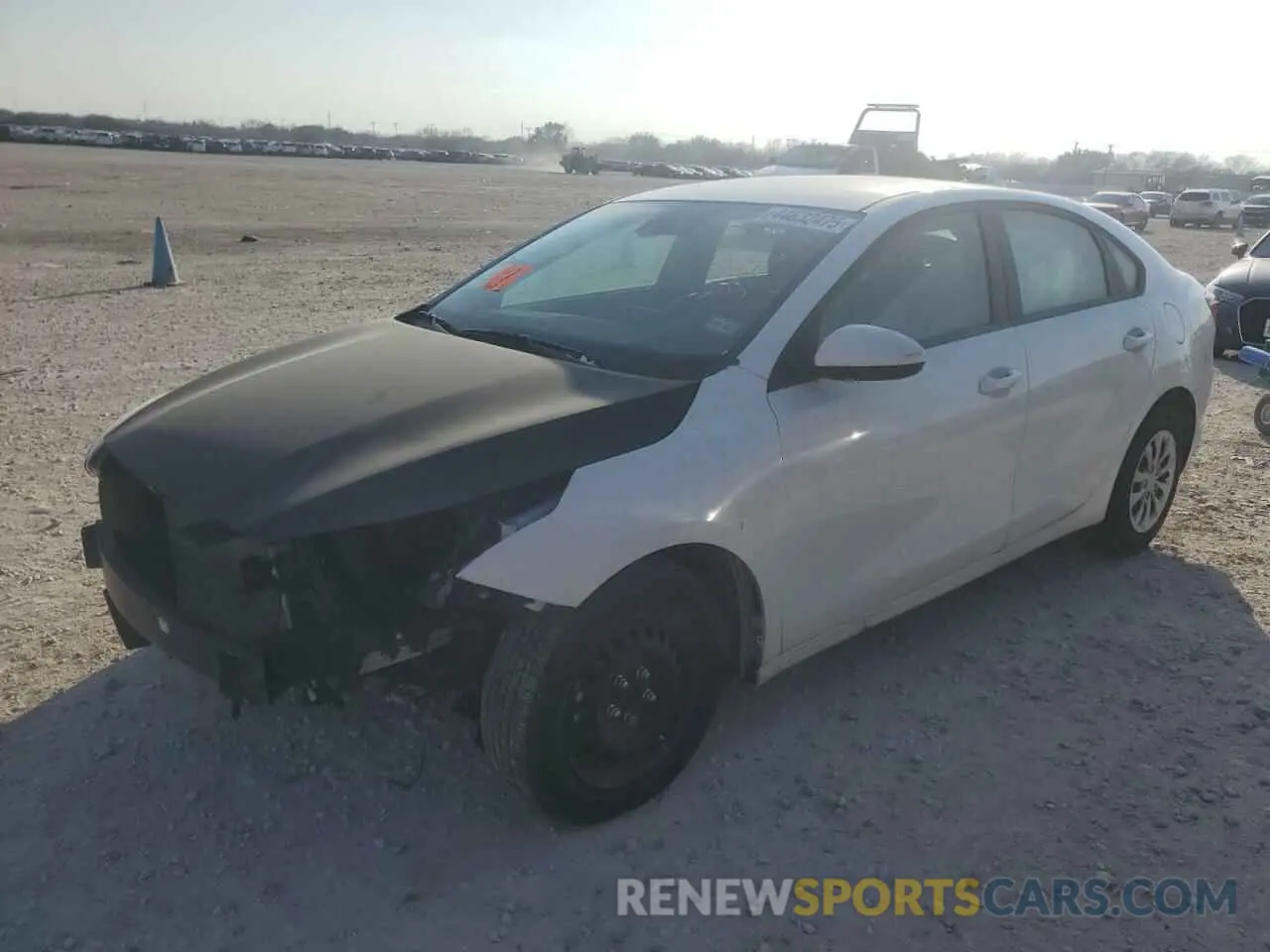 1 Photograph of a damaged car 3KPF24AD9ME379414 KIA FORTE 2021