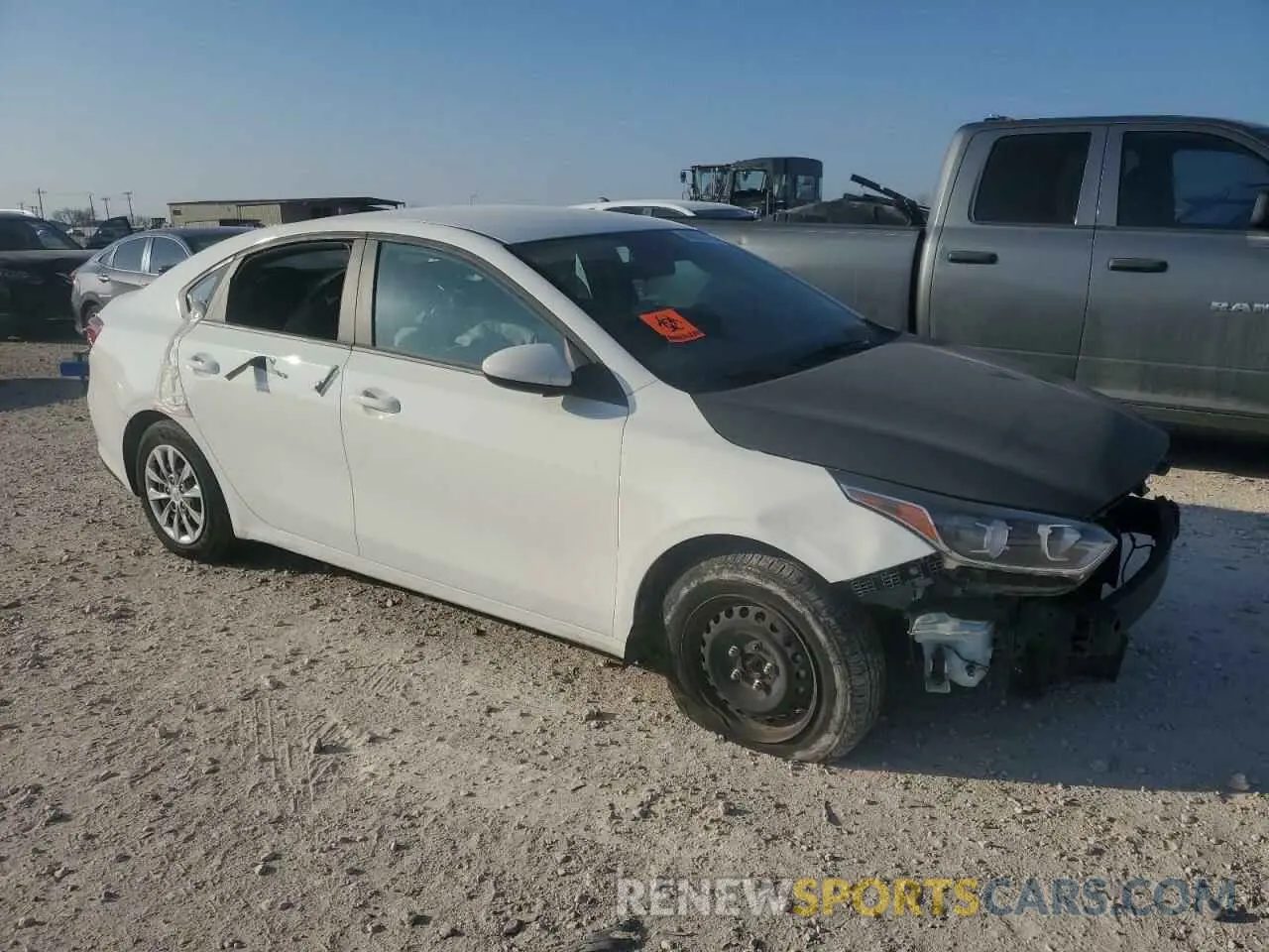 4 Photograph of a damaged car 3KPF24AD9ME379414 KIA FORTE 2021