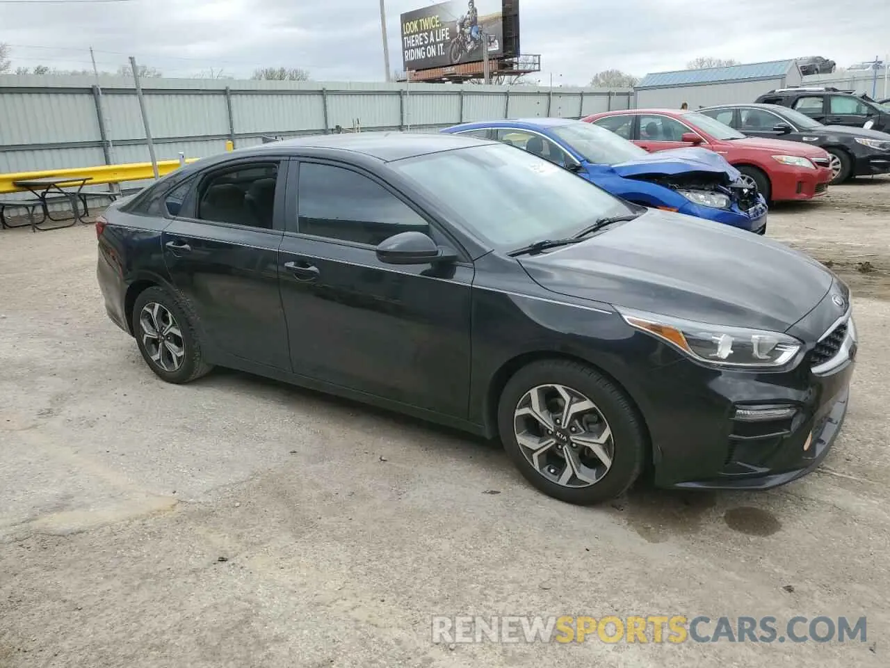 4 Photograph of a damaged car 3KPF24AD9ME390476 KIA FORTE 2021