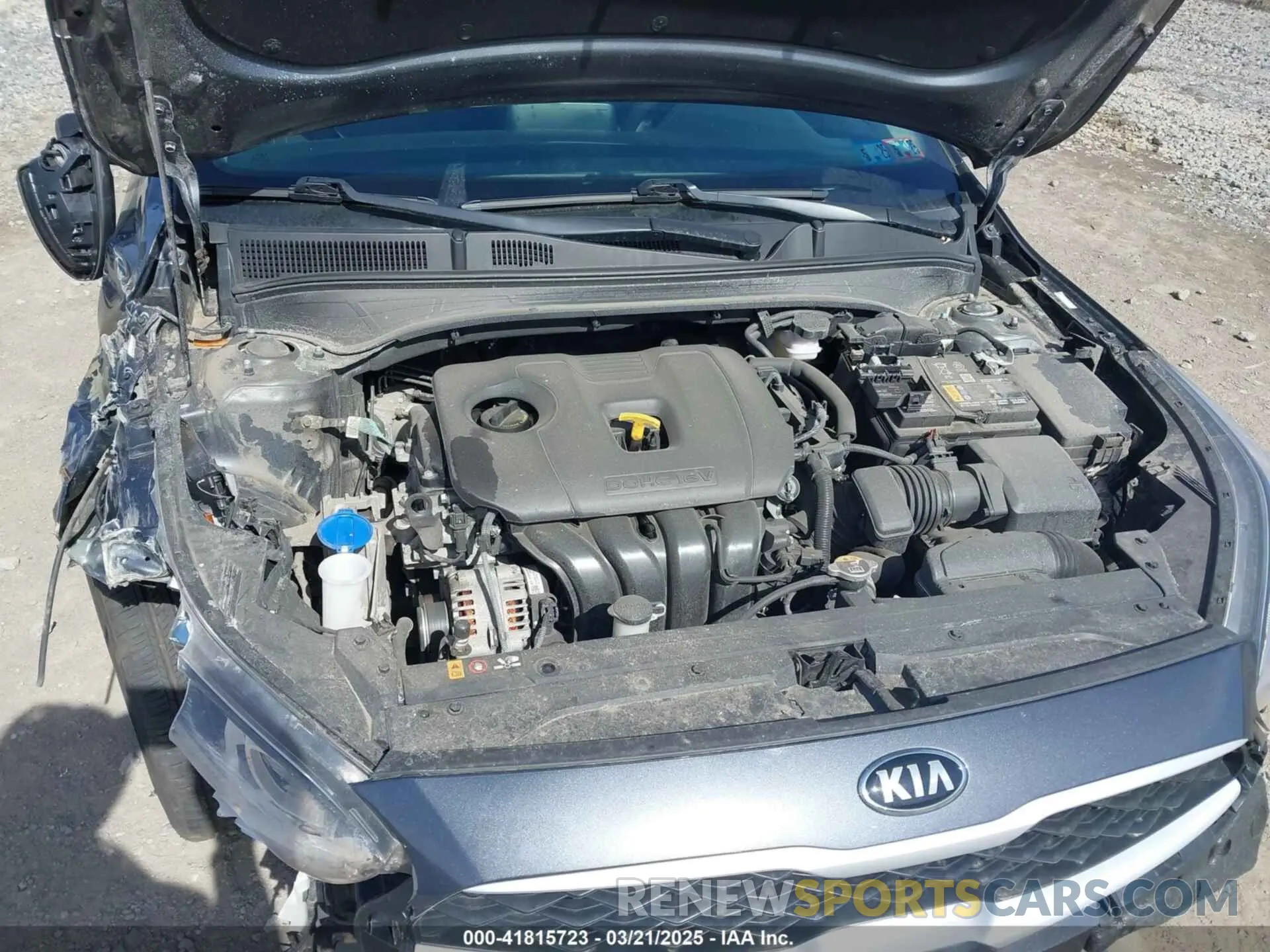 10 Photograph of a damaged car 3KPF24AD9ME409155 KIA FORTE 2021