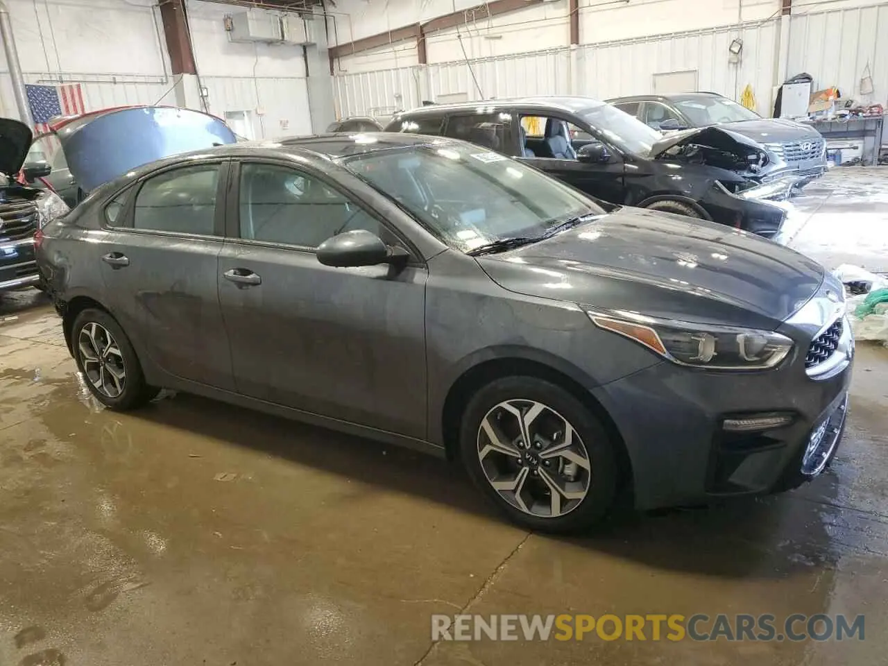 4 Photograph of a damaged car 3KPF24ADXME266992 KIA FORTE 2021