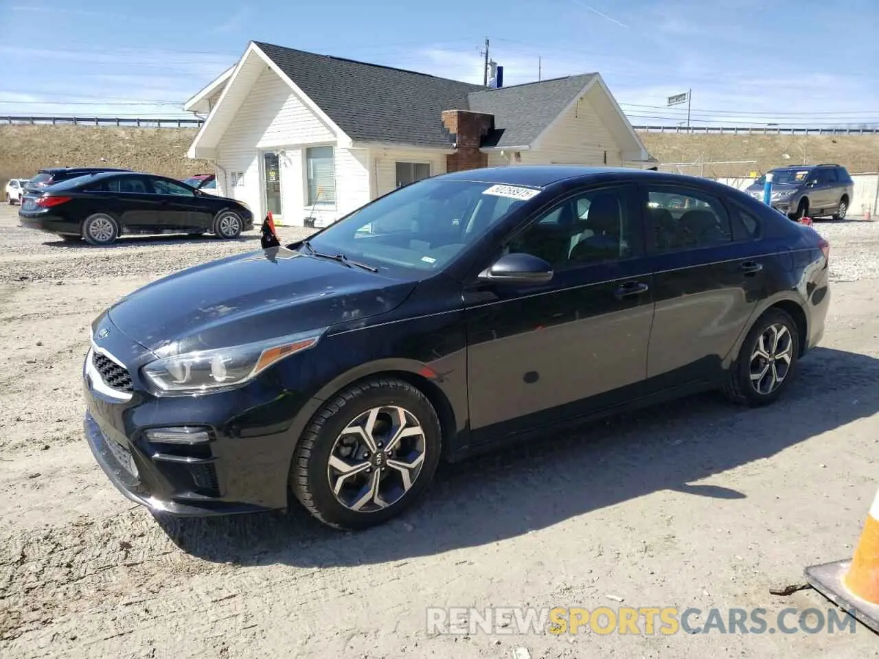 1 Photograph of a damaged car 3KPF24ADXME267589 KIA FORTE 2021