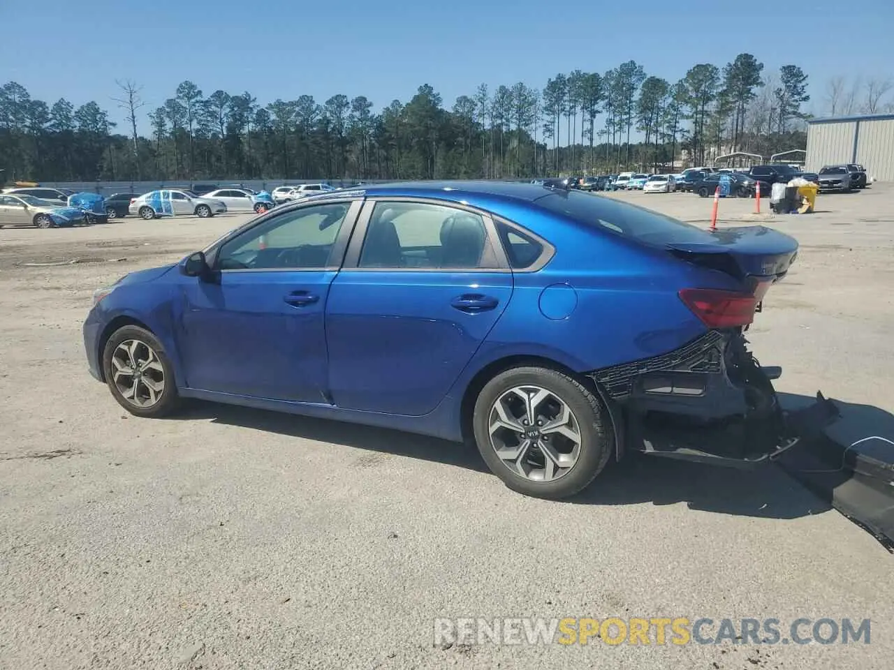 2 Photograph of a damaged car 3KPF24ADXME292556 KIA FORTE 2021