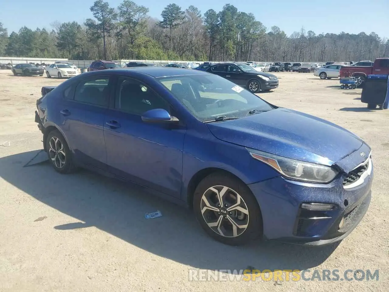 4 Photograph of a damaged car 3KPF24ADXME292556 KIA FORTE 2021