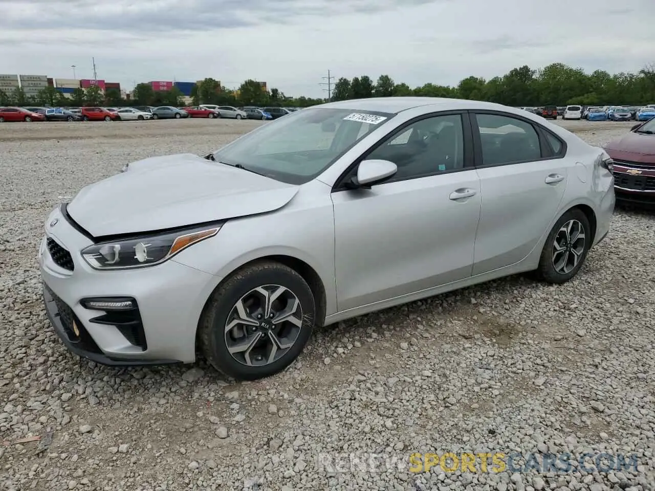 1 Photograph of a damaged car 3KPF24ADXME296087 KIA FORTE 2021