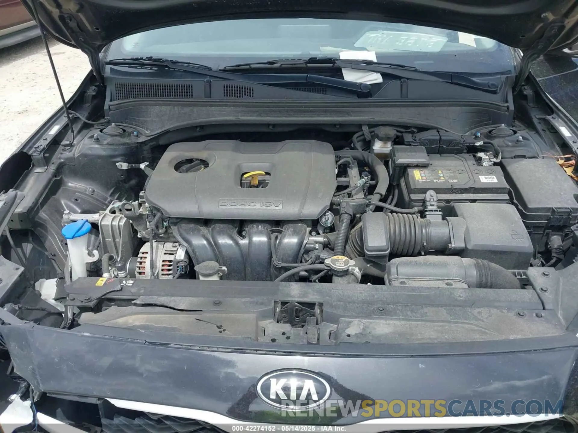 10 Photograph of a damaged car 3KPF24ADXME297496 KIA FORTE 2021