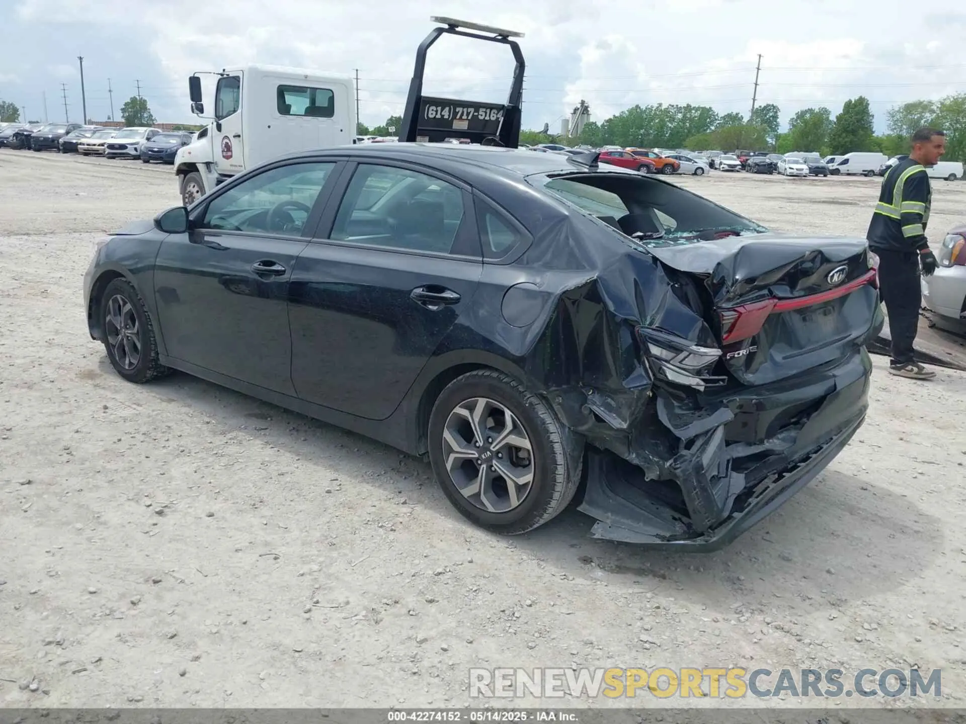 3 Photograph of a damaged car 3KPF24ADXME297496 KIA FORTE 2021