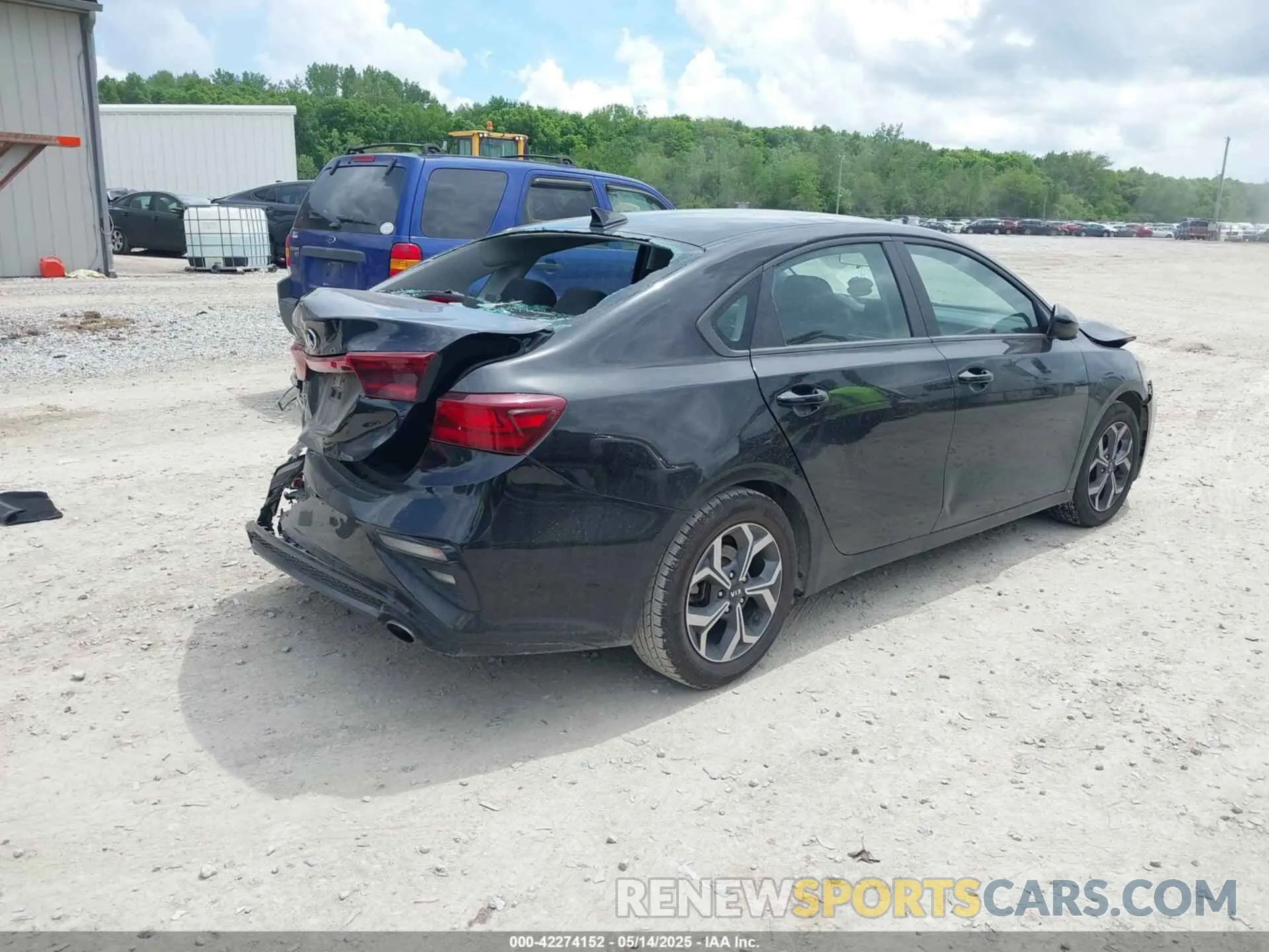 4 Photograph of a damaged car 3KPF24ADXME297496 KIA FORTE 2021