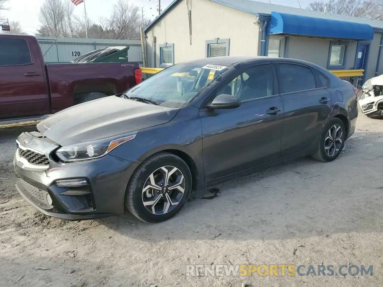 1 Photograph of a damaged car 3KPF24ADXME308397 KIA FORTE 2021