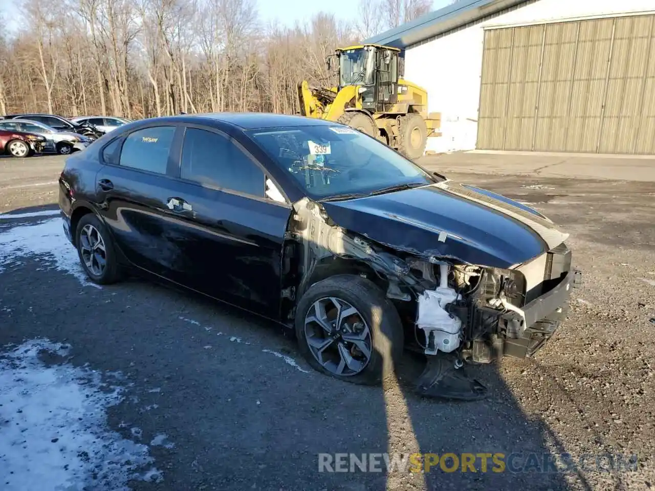 4 Photograph of a damaged car 3KPF24ADXME313731 KIA FORTE 2021